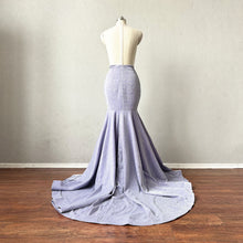 Load image into Gallery viewer, Mermaid Prom Dress Illusion Back