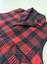 Load image into Gallery viewer, Ugly Christmas Vest for Men Red Plaid Vest