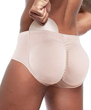 Load image into Gallery viewer, Men Padded Underwear Briefs Boxers Men Butt Booster Hip Enhancer 4 Detachable Pads