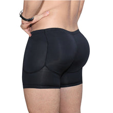 Load image into Gallery viewer, Men Padded Underwear Briefs Boxers Men Butt Booster Hip Enhancer 4 Detachable Pads