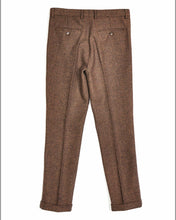 Load image into Gallery viewer, Wedding Suit Pants for Boys Groomsmen Groom Big and Tall Herringbone Men&#39;s Trousers Regular Fit