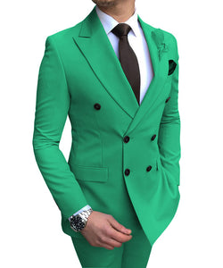 Men's Suits for Wedding Regular Fit 2 Pieces Blazer Pants 32R to 48R & Custom Size