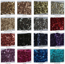 Load image into Gallery viewer, Spaghetti Straps V Neck Silver Sequin Long Prom Dress 2020 Mermaid