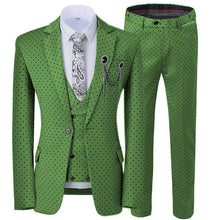 Load image into Gallery viewer, Men 3-Piece Lapel Double Breasted Little Bit Slim Fit Formal Suits (No Tie)