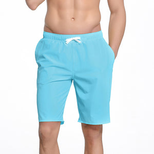 Beach Shorts Men's Quick-Drying Shorts Loose Five-Point Swimming Trunks With Pocket