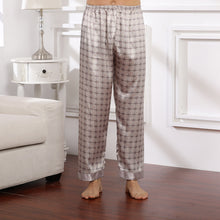 Load image into Gallery viewer, Men&#39;s Satin Pajama Long Pants Home Nightgown Pants