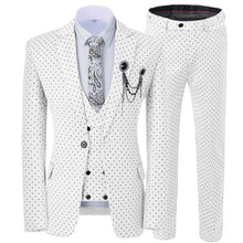 Load image into Gallery viewer, Men 3-Piece Lapel Double Breasted Little Bit Slim Fit Formal Suits (No Tie)