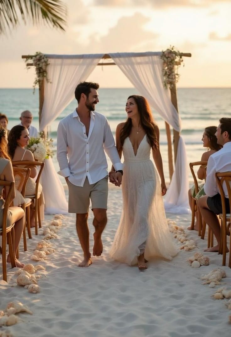 Khaki Groomsmen Shorts for Wedding Beach Groom