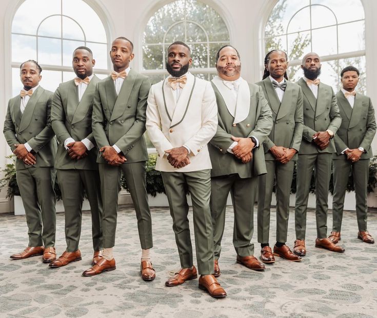 sage green bridesmaid dresses with groomsmen 2 Piece Wedding Suit Coastal Chic Style Blue Elliott Dress by Color:coral