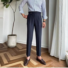 Load image into Gallery viewer, Formal Twill Pants with Adjustable Waistband