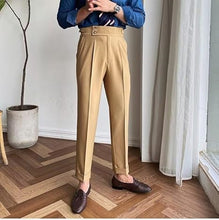 Load image into Gallery viewer, Formal Twill Pants with Adjustable Waistband