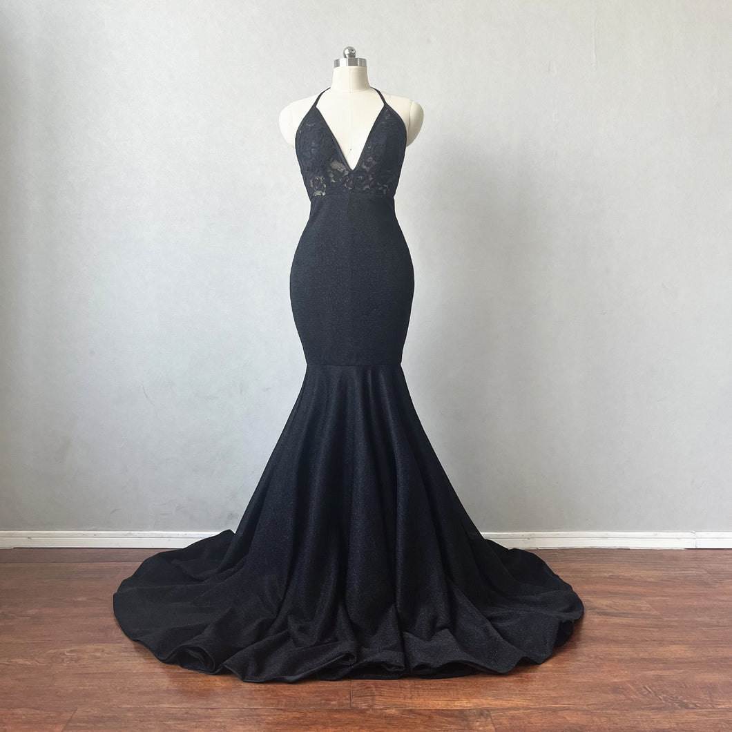 Black Prom Dress Mermaid