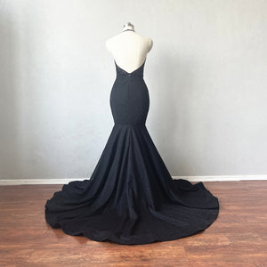 Black Prom Dress Mermaid