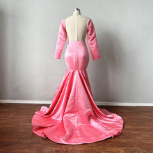 Load image into Gallery viewer, Luxurious Prom Dress Illusion Back Long Sleeves