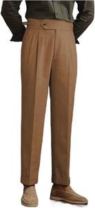 Linen Pants for Men Summer 2025 with Adjustable Waistband