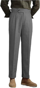 Linen Pants for Men Summer 2025 with Adjustable Waistband