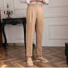 Load image into Gallery viewer, Linen Pants British Style