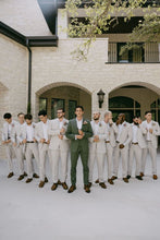 Load image into Gallery viewer, Dark Green Wedding Suits for Groom Groomsmen Classic Fit WS1804