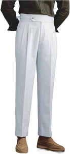 Linen Pants for Men Summer 2025 with Adjustable Waistband