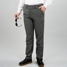 Load image into Gallery viewer, Herringbone Tweed Pants 2025 Wedding Work with Adjustable Waist