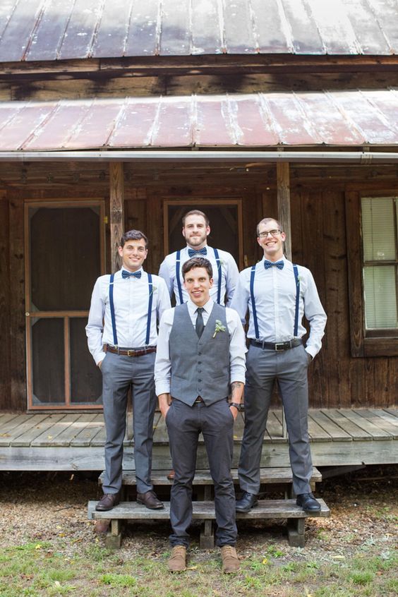 Men's Vest Grey V Neck Satin Vest For Groomsmen Wedding Party Men's Vest 2021