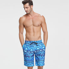 Load image into Gallery viewer, Summer Printed Shorts Casual Beach Shorts Five Pants Men&#39;s Swimming Trunks