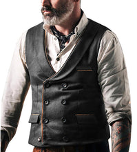Load image into Gallery viewer, Grey Suede Vest Made to Order
