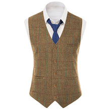 Load image into Gallery viewer, Green Mens Vest Made to Order Wedding Groomsmen Waistcoat