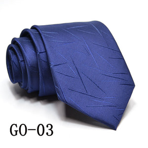 Neck Tie for Men Wedding Neckties Ready-to-ship Black Blue Burgundy