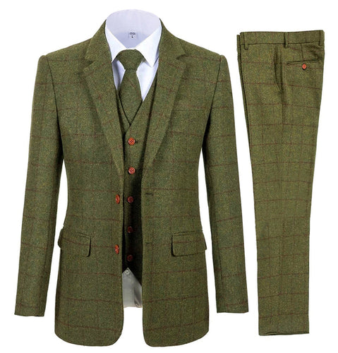 Men's 2 Piece Suit One Button Solid Custom Made Wedding Grooms