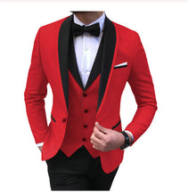 Load image into Gallery viewer, Men&#39;s Suits 3 Pieces Lapel Tuxedos Groomsmen  For Wedding Suits