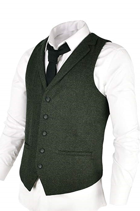 Made to Order Army Green Men Suit Vest DressCulture Made to Order Army Green Men Suit Vest DressCulture