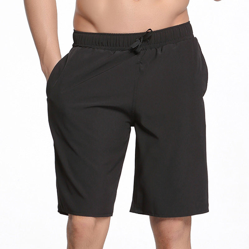 Beach Shorts Men's Quick-Drying Shorts Loose Five-Point Swimming Trunks With Pocket